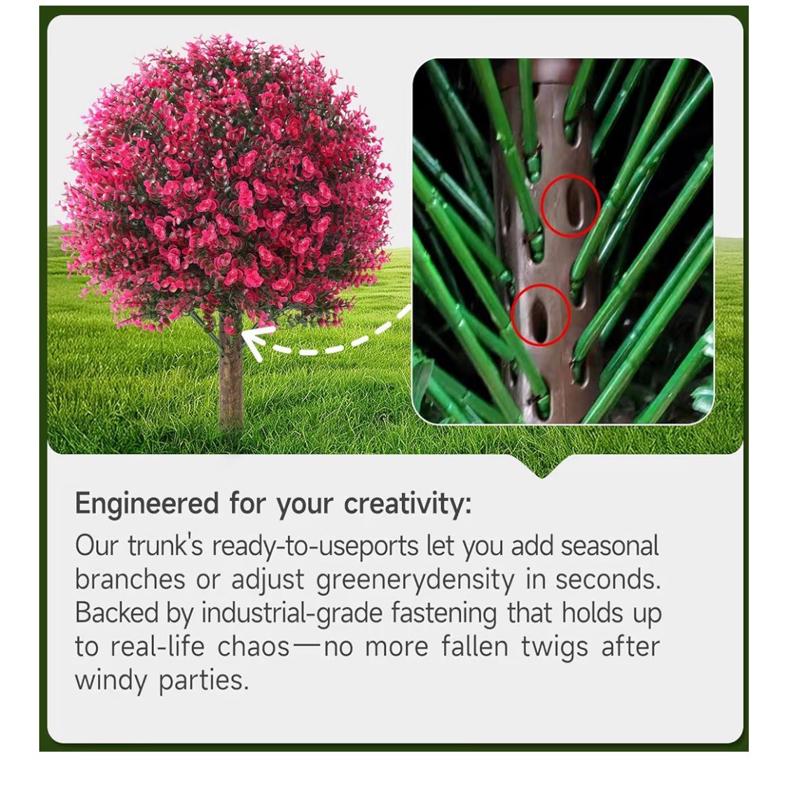 Faux Rose Boxwood Balls for Outdoor Planters Topiary Set of 2,UV Resistant Ar…