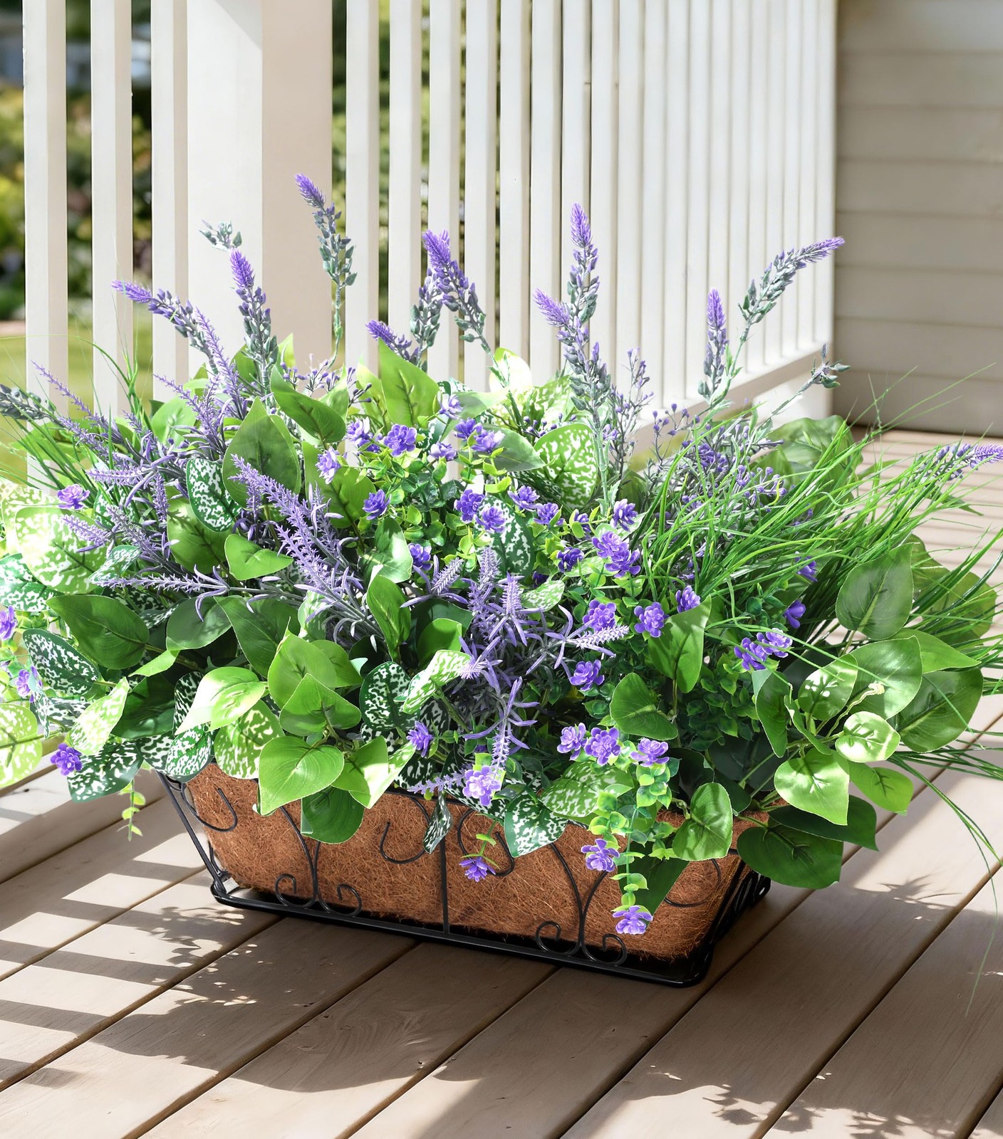 Starttag Artificial Bunches Greenery Plants Fake Plastic Leaves with Stems UV