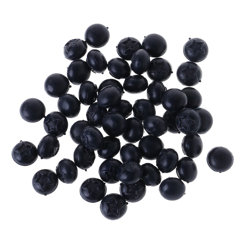 50pcs Artificial Blueberry Plastic Fake Fruit Disply Home Party Decor