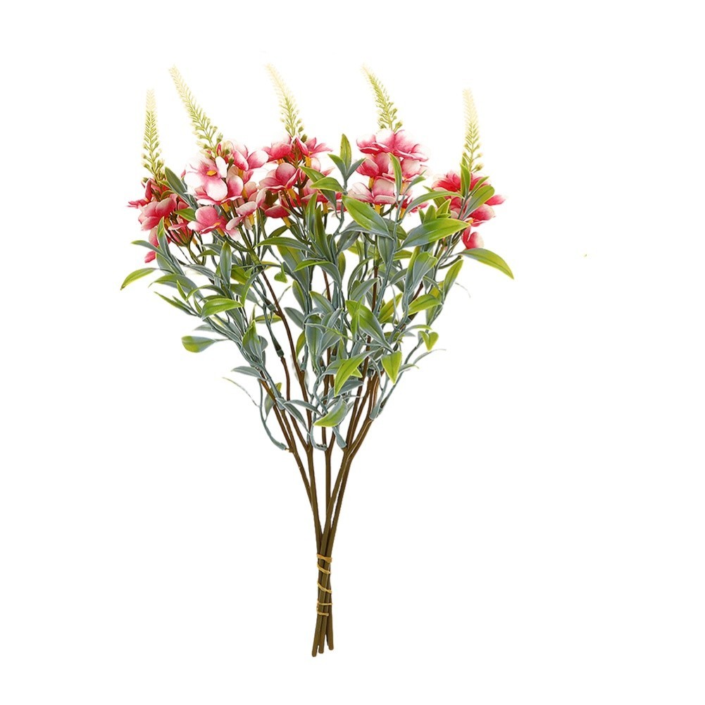 Hydrangea Silk Flower Bouquet 5 Piece Set for Wedding Arch Home Decoration