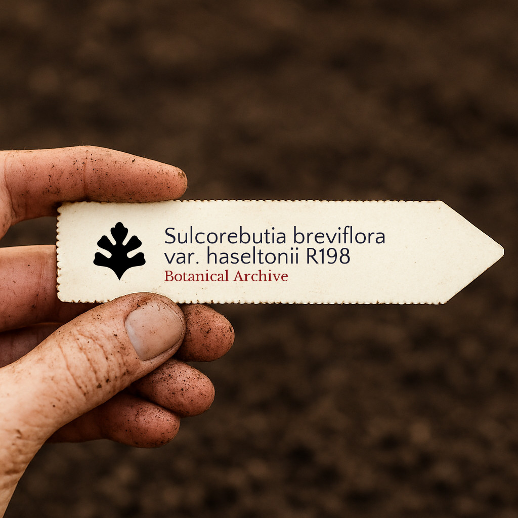 Sulcorebutia breviflora var. haseltonii R198 100 SEEDS –