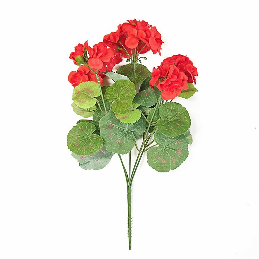 Easy to Style and Low Maintenance Artificial Geraniums for Beautiful Decor