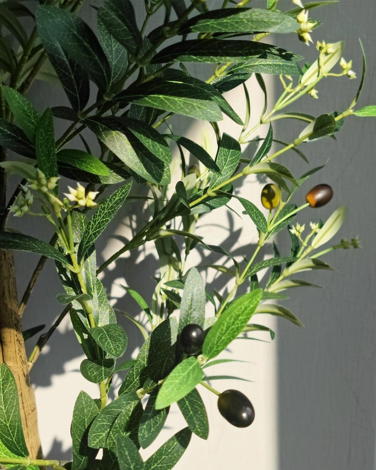 Artificial potted trees and flowerpots, indoor and outdoor silk plants