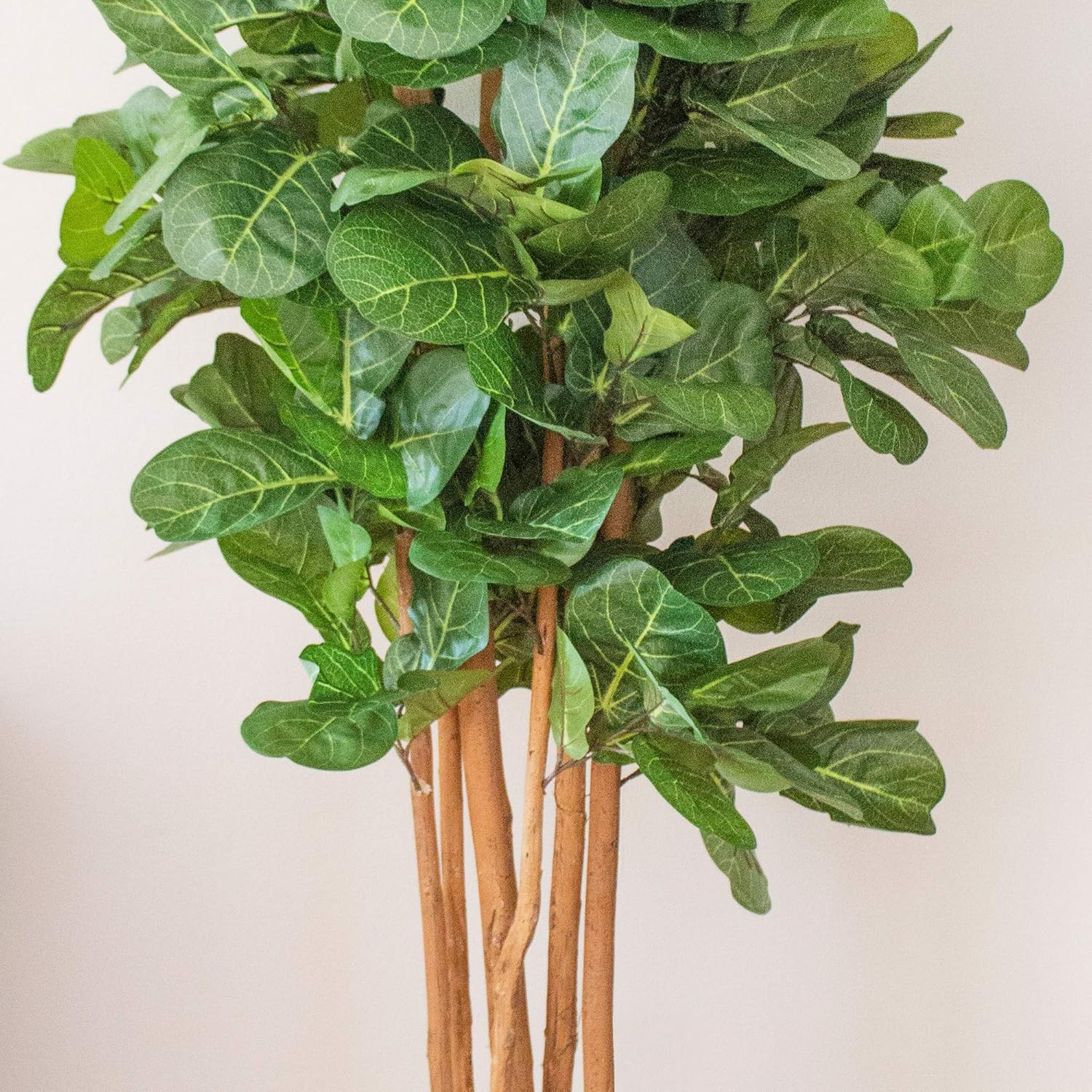 Lifelike 7Ft Fiddle Leaf Fig Artificial Tree for Home or Office Decor