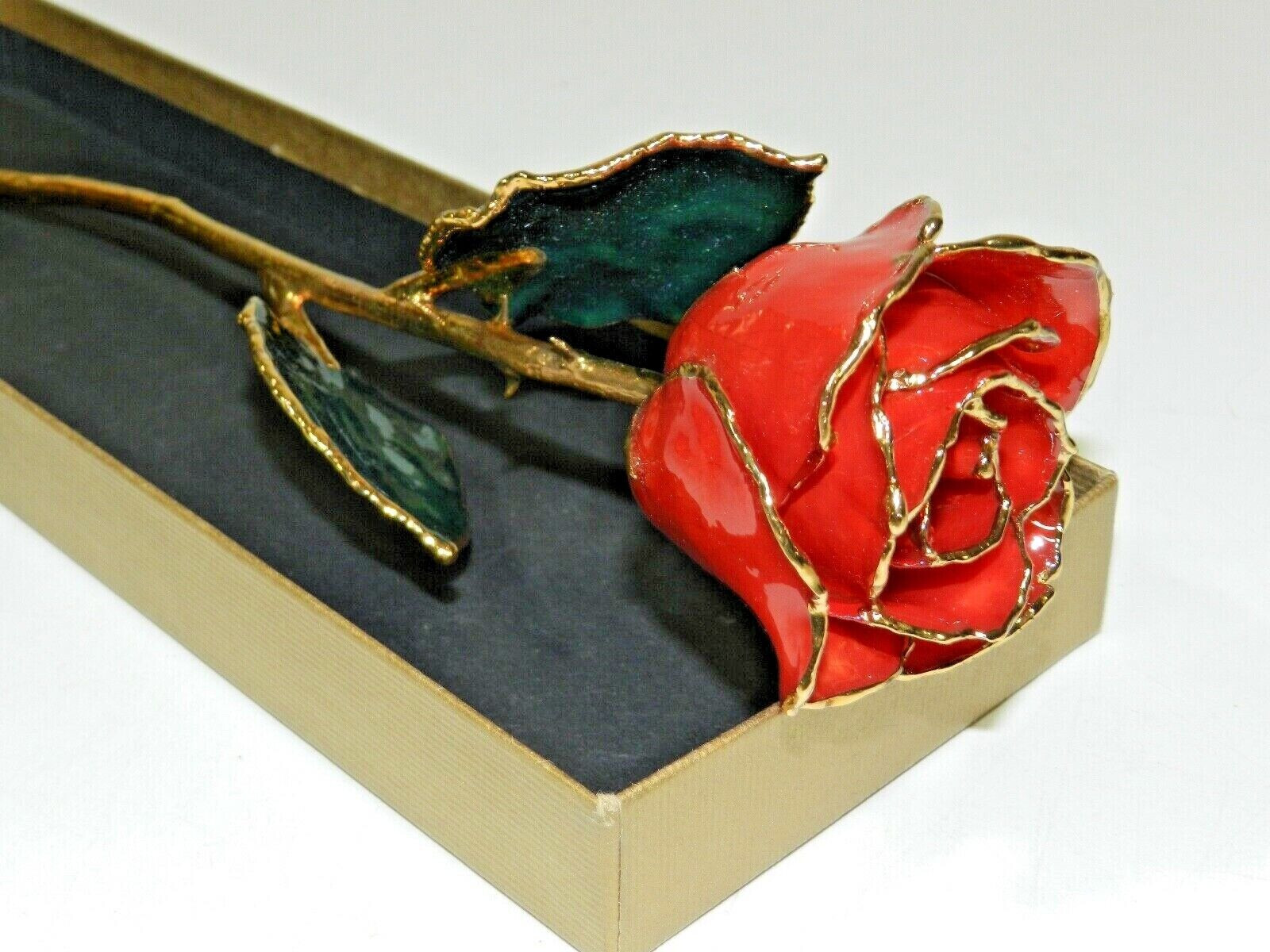 Real Rose Dipped in 24k Gold Anniversary Forever Rose Valentine’s Mother’s Day