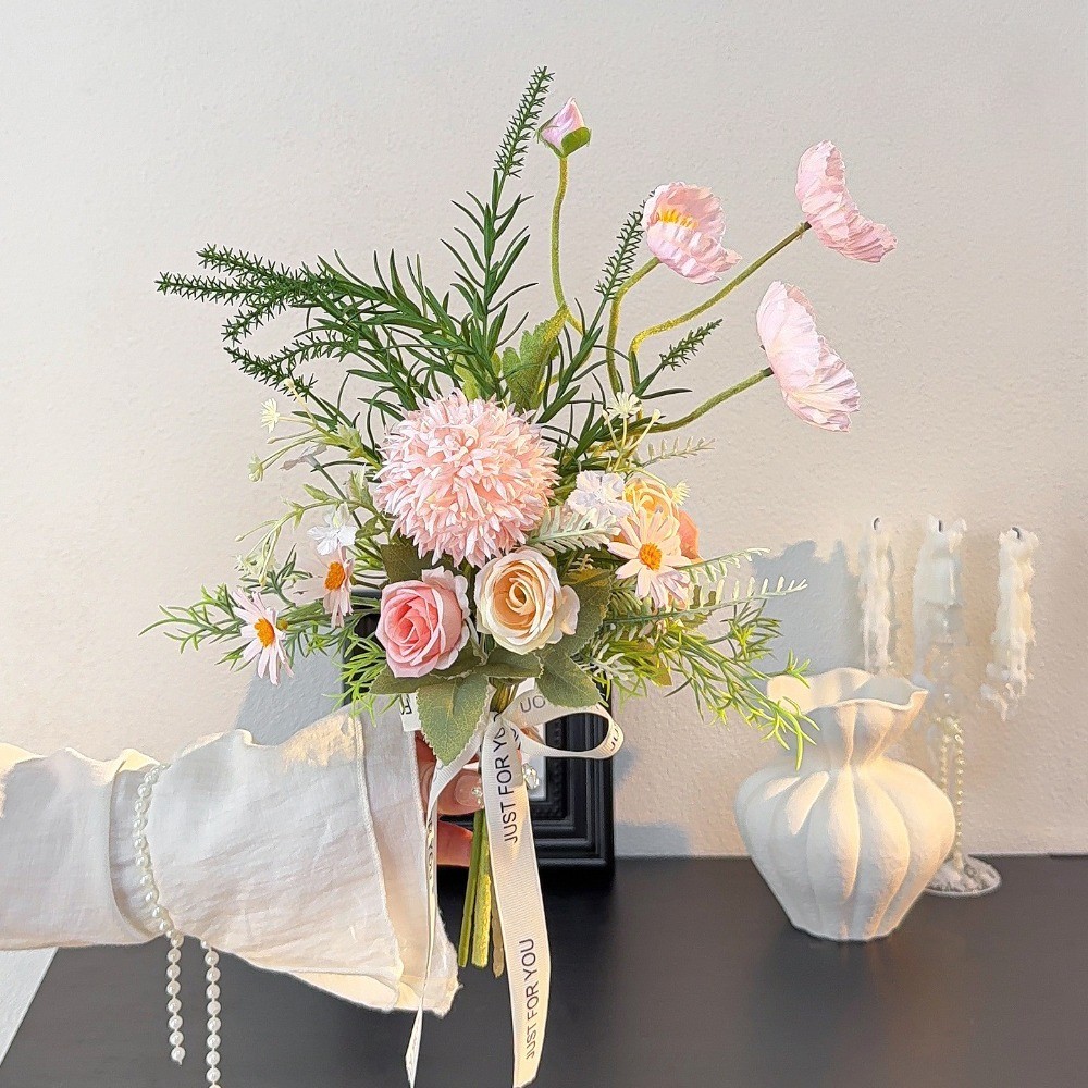 Artificial Flowers Bouquet–Graduation, Wedding Party Home Decoration Photo Props