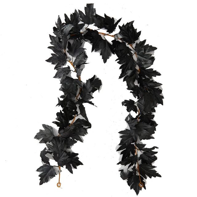 Thanksgiving Maple Leaf Vine Fall Garland Decoration – 6 ft/Christmas Decor