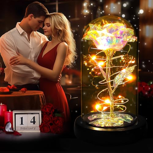 Birthday Gifts for Women,Valentines Day Gifts for Her,Womens Valentines Glass
