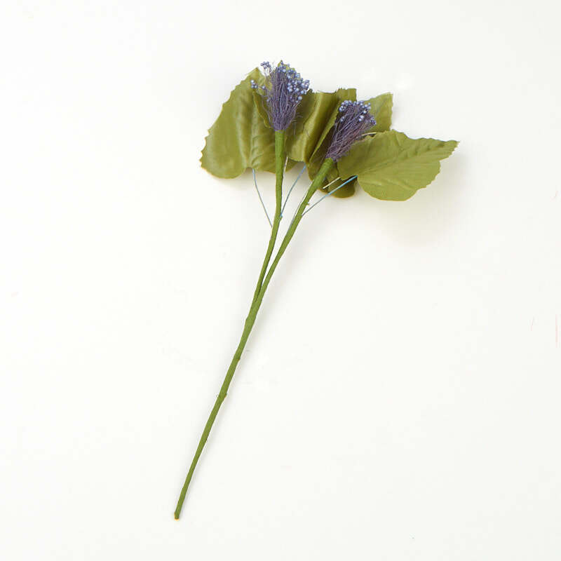 Blue Artificial Berry Cluster Pick- True Vintage | 6 Pieces