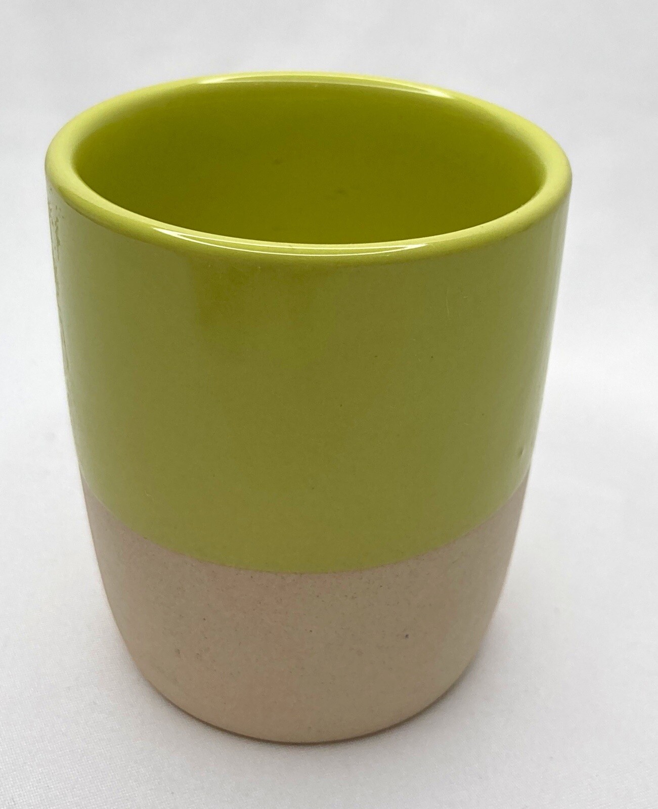 Mini Ceramic Lime Green Planter For Bamboo-Succulent -Air Plant-Home Decor