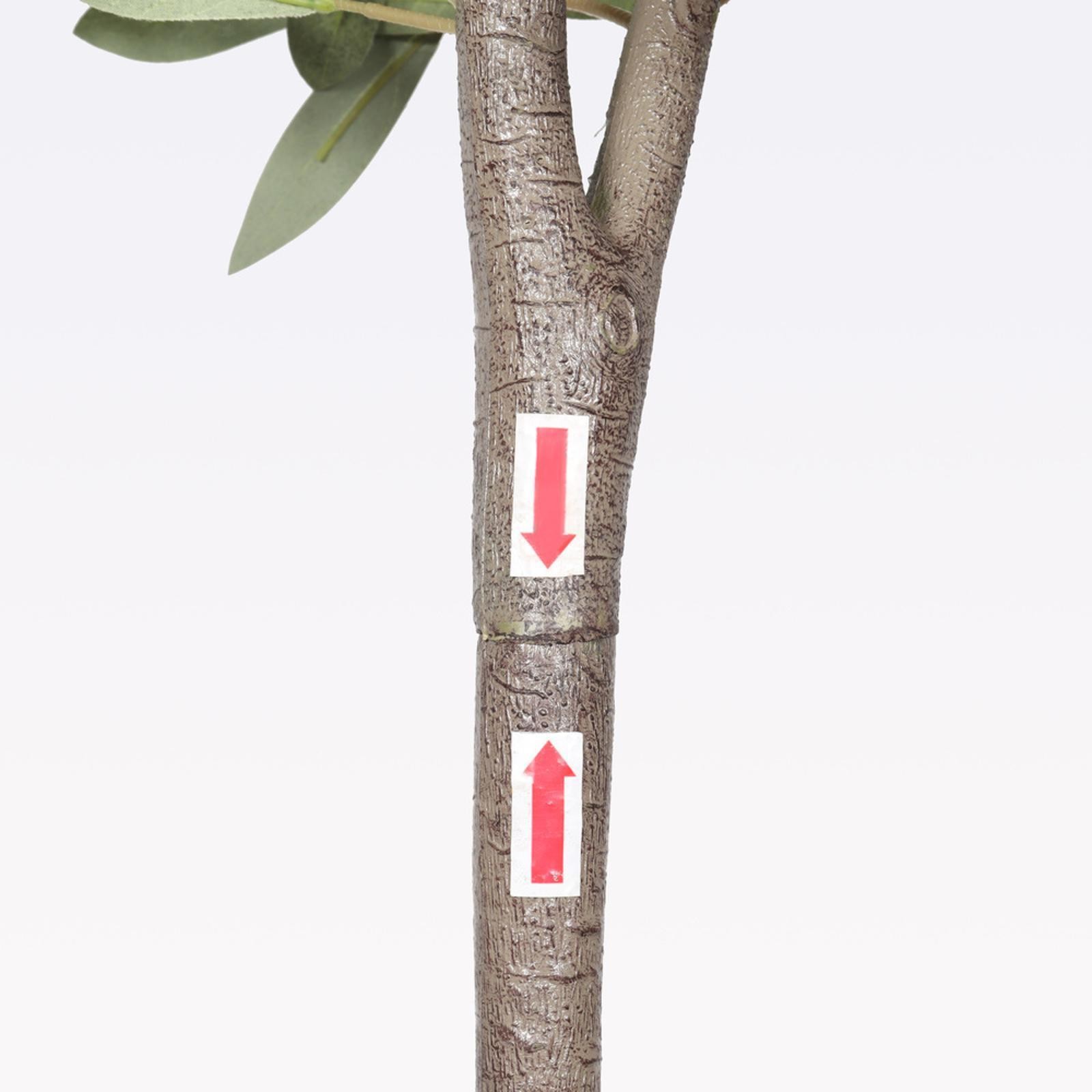 6ft Artificial Olive Tree Black Plastic Pot Artificial Plants Decoration Faux