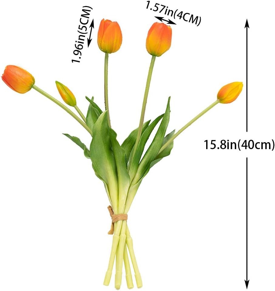 Soft Touch Tulips Bouquet – Wedding Party Decor