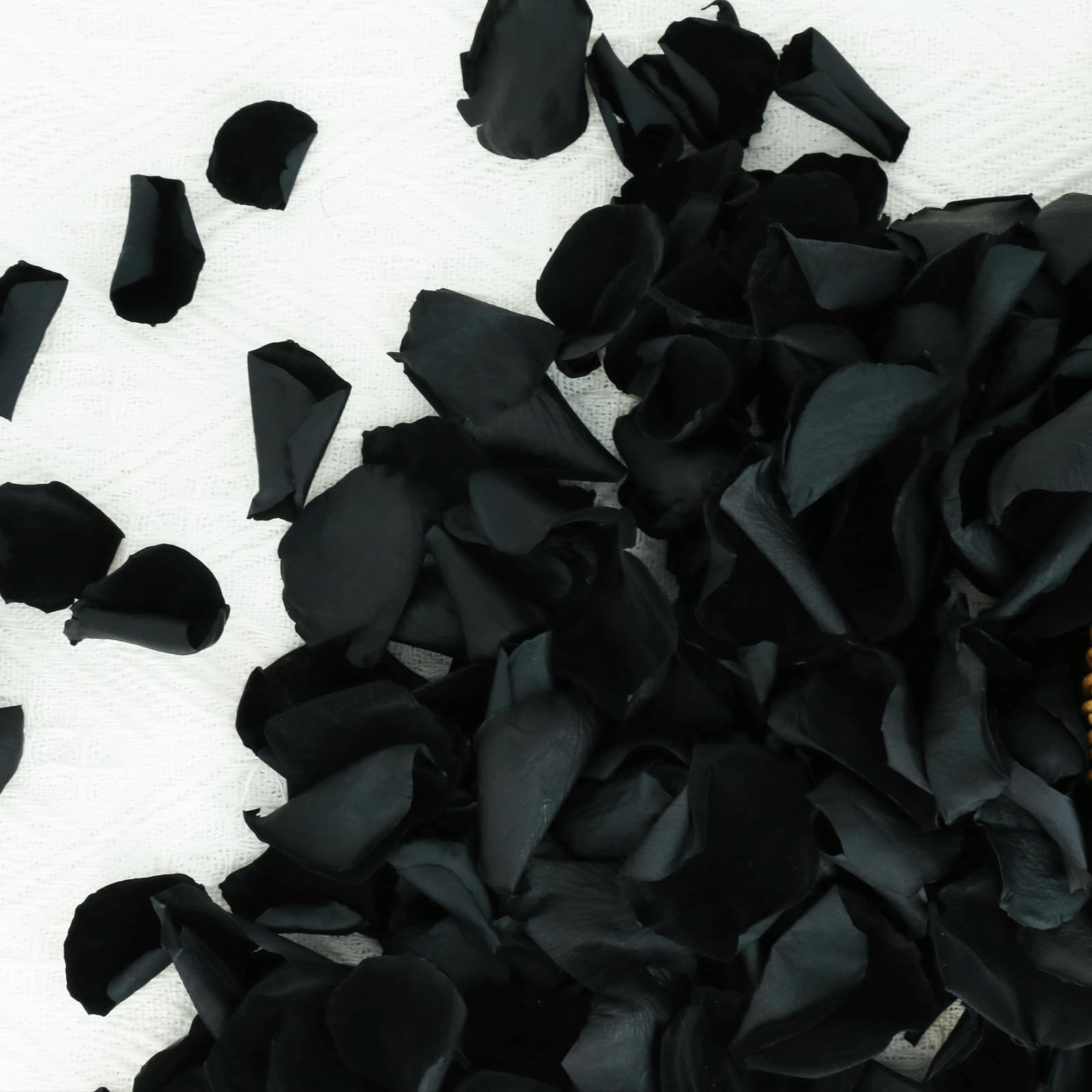 200 PCS 1.75oz Dried Real Preserved Black Rose Petals Wedding Party Decor