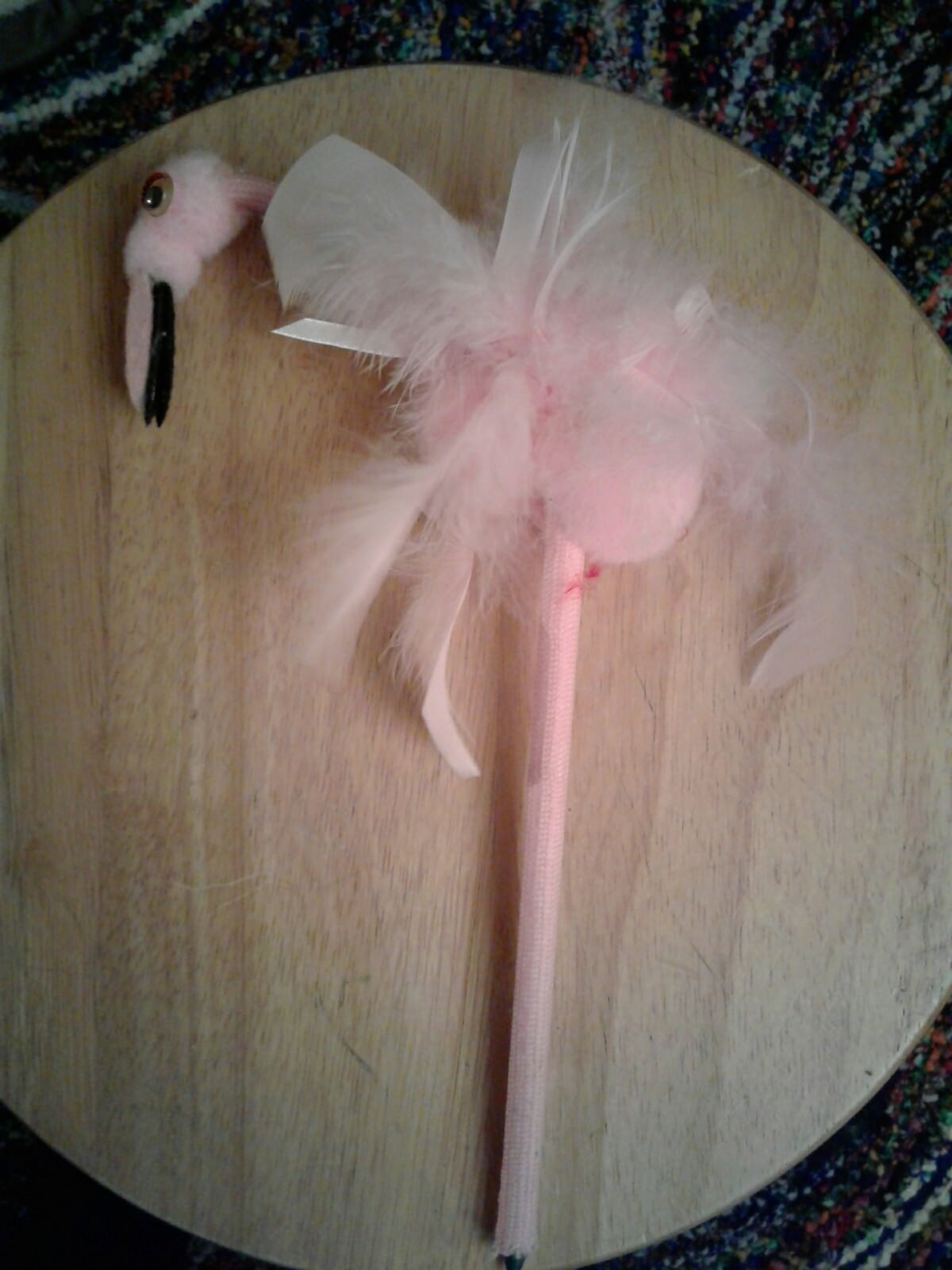 Vase Stake Flamingo Pink Floral Pen Wedding Flower Stick Girls WOMENS CRAFTS