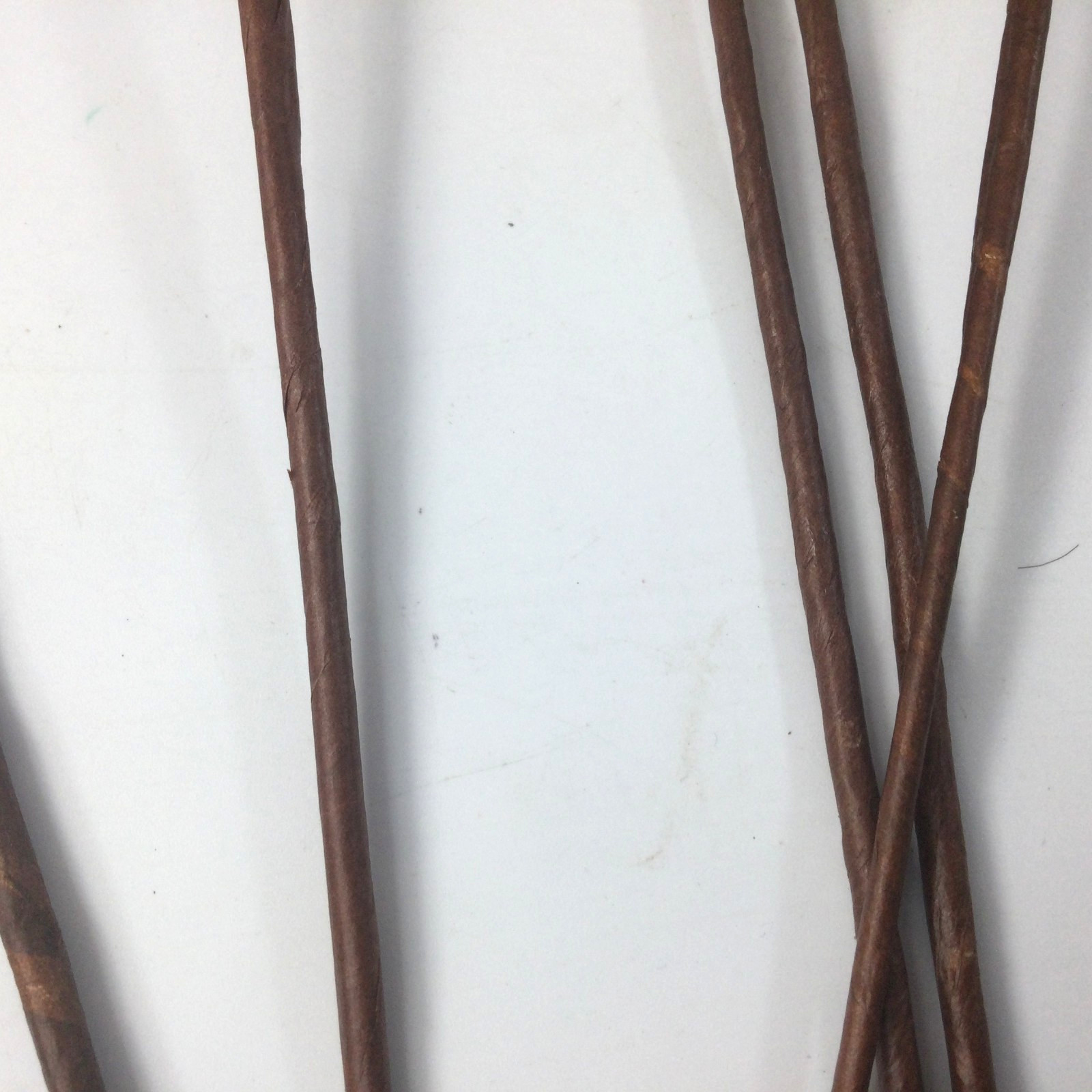 Vintage Genuine Feather Stems Branches Floral Arrangements Decor 26″ L Lot of 6