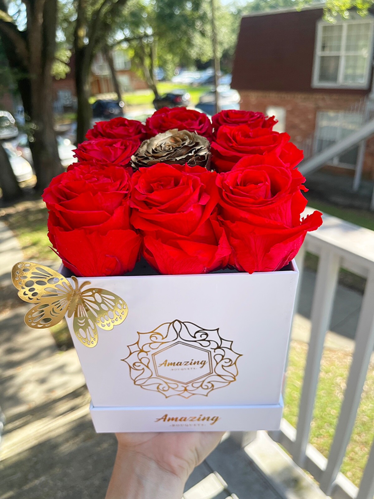 Preserved Roses In A Box – Forever Roses That Last A Year – Eternal Fresh Rose