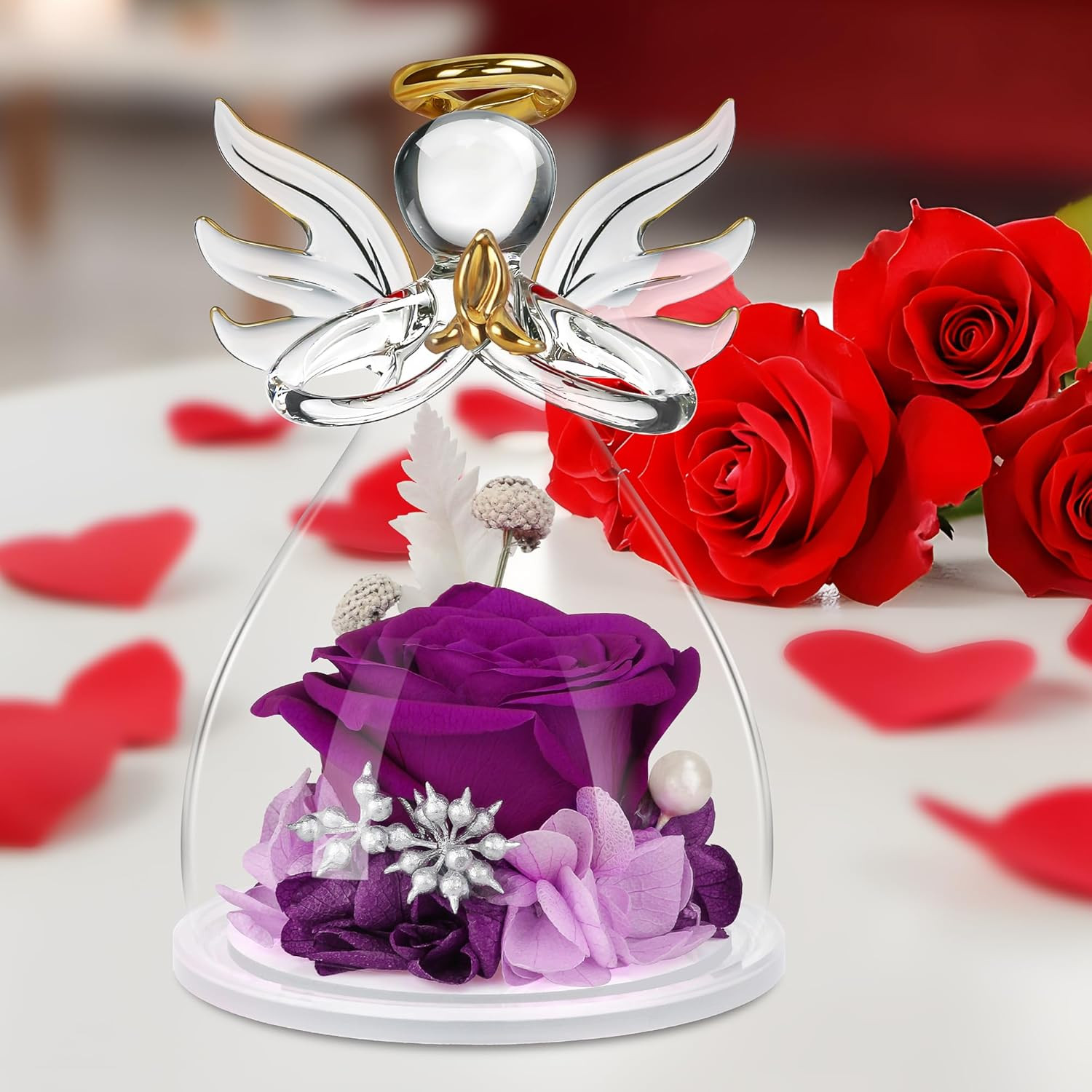 Valentines Day Rose Gifts for Her,Fresh Flowers for Delivery,Birthday Gifts for