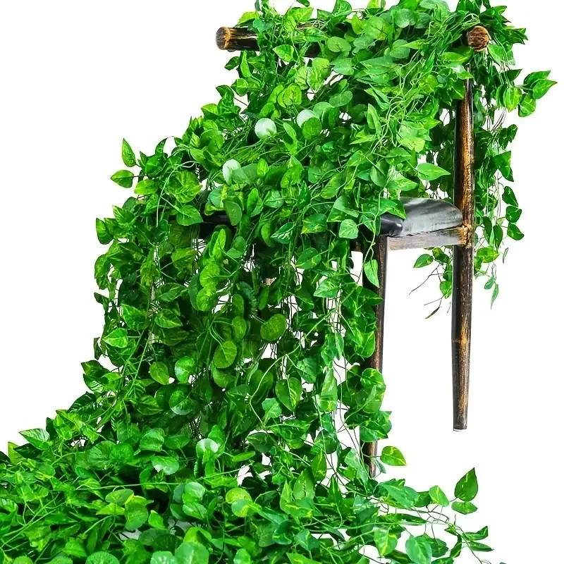 Artificial Ivy Leaves Garland Hanging Vines Fake Plants Outdoor