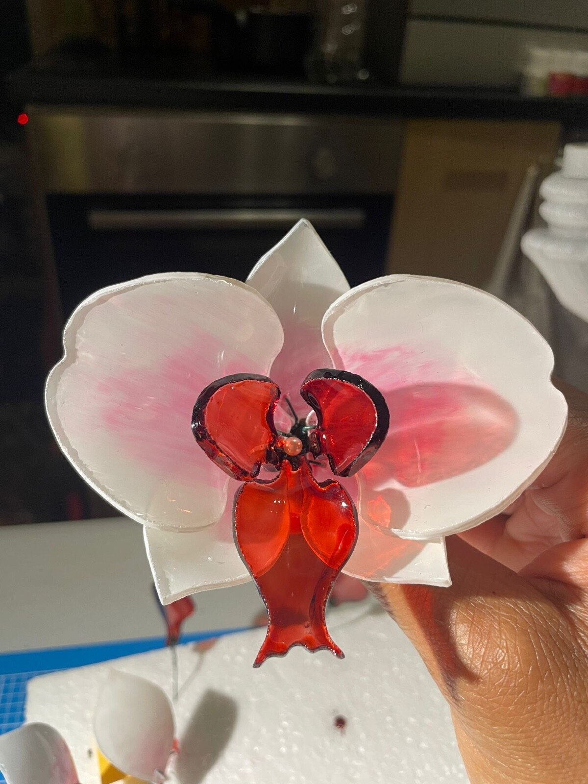 Handmade Colorful Glass Flowers – Custom Orders Available Conversation Pieces