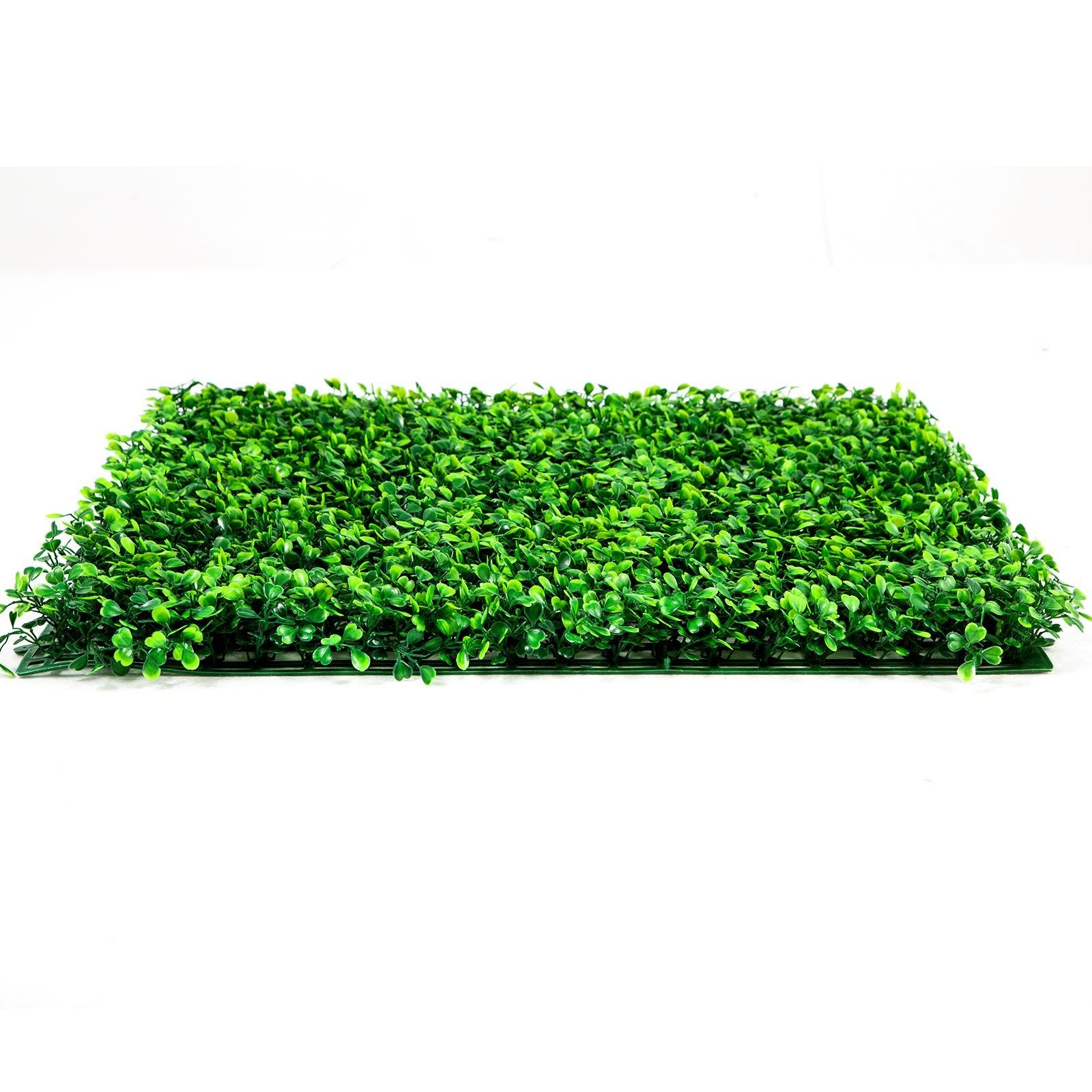 20-in x 20-in Artificial Boxwood Panels, 20PC for Garden Fence & Indoor Decor