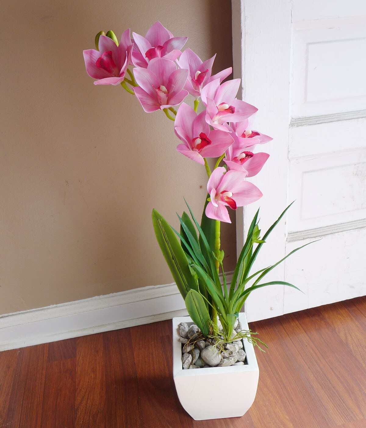 3 Pcs Artificial Flower With Grasses Home Garden Wedding Decoration (#120)