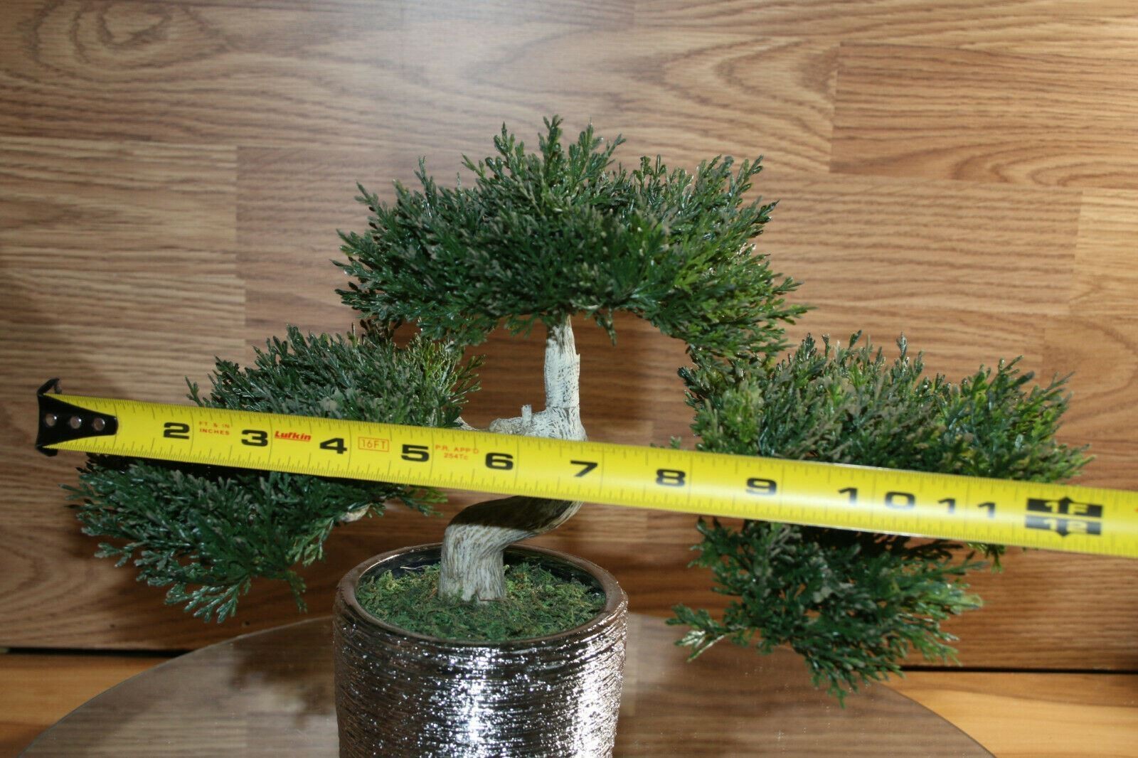 Bonsai Faux Japanese Pine Fake Tree 10x12x6″ Never Dies Cool Home Decor