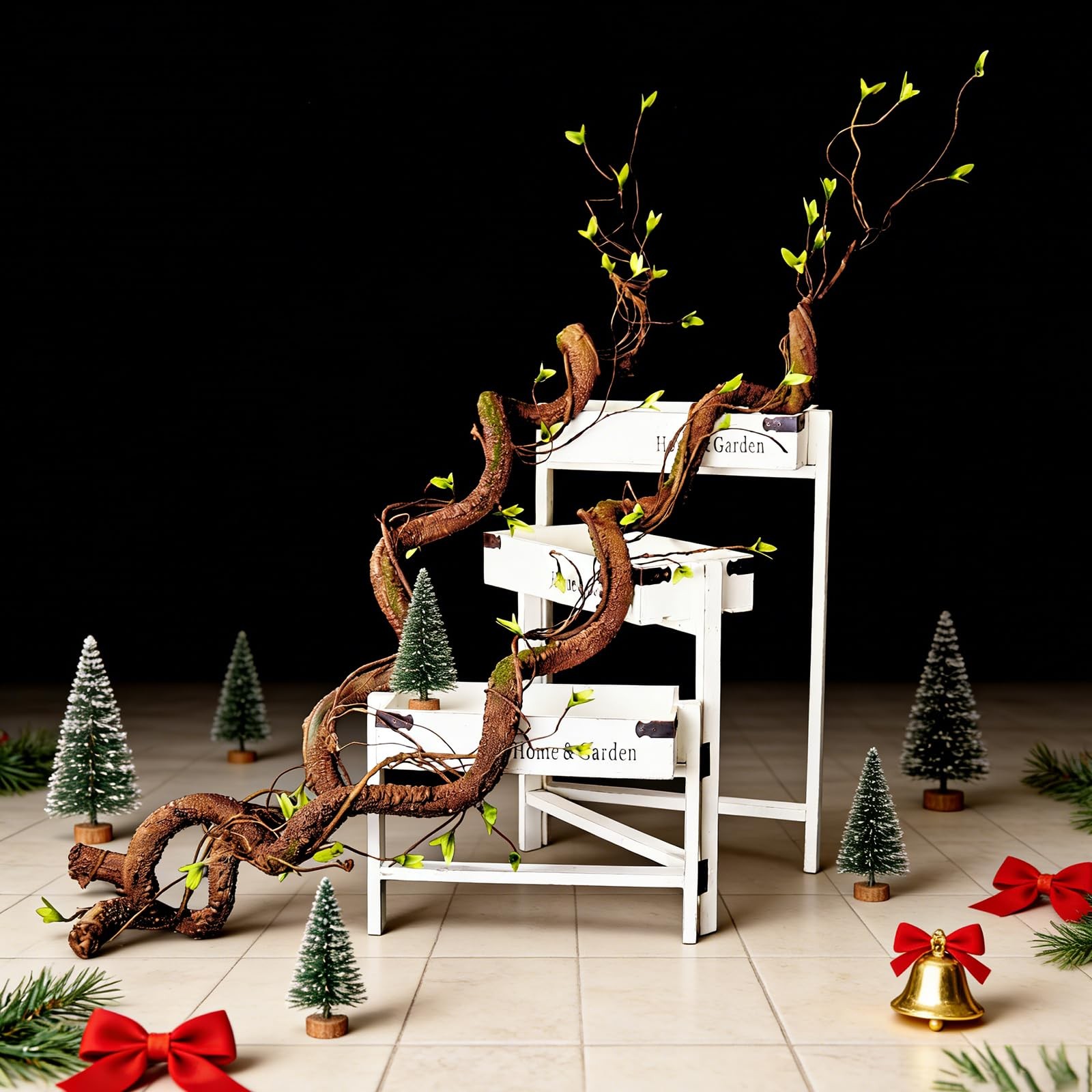 Bendable 63in Artificial Tree Twigs Cane Wood Vine Branches Fake Plants Trunk…