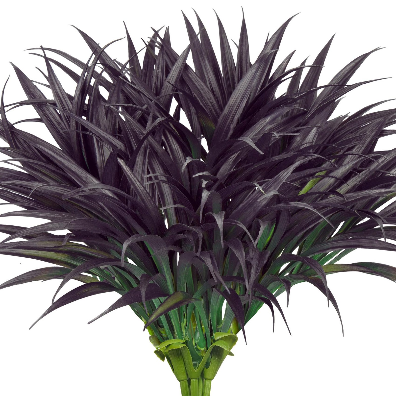20 Pcs Fake Outdoor Plants Artificial Grass Greenery Stems Faux Plastic Plants U