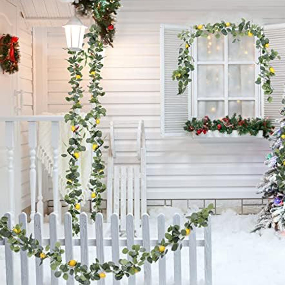 Simulation Rattan Plant with Eucalyptus for Indoor and Outdoor Decoration