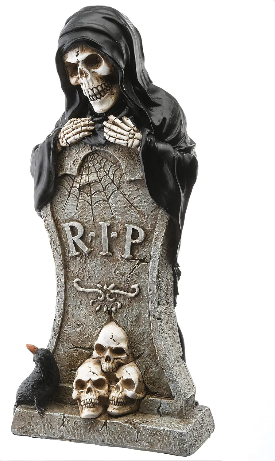 National Tree Company Skeleton behind a Tombstone Decoration, Halloween Collecti