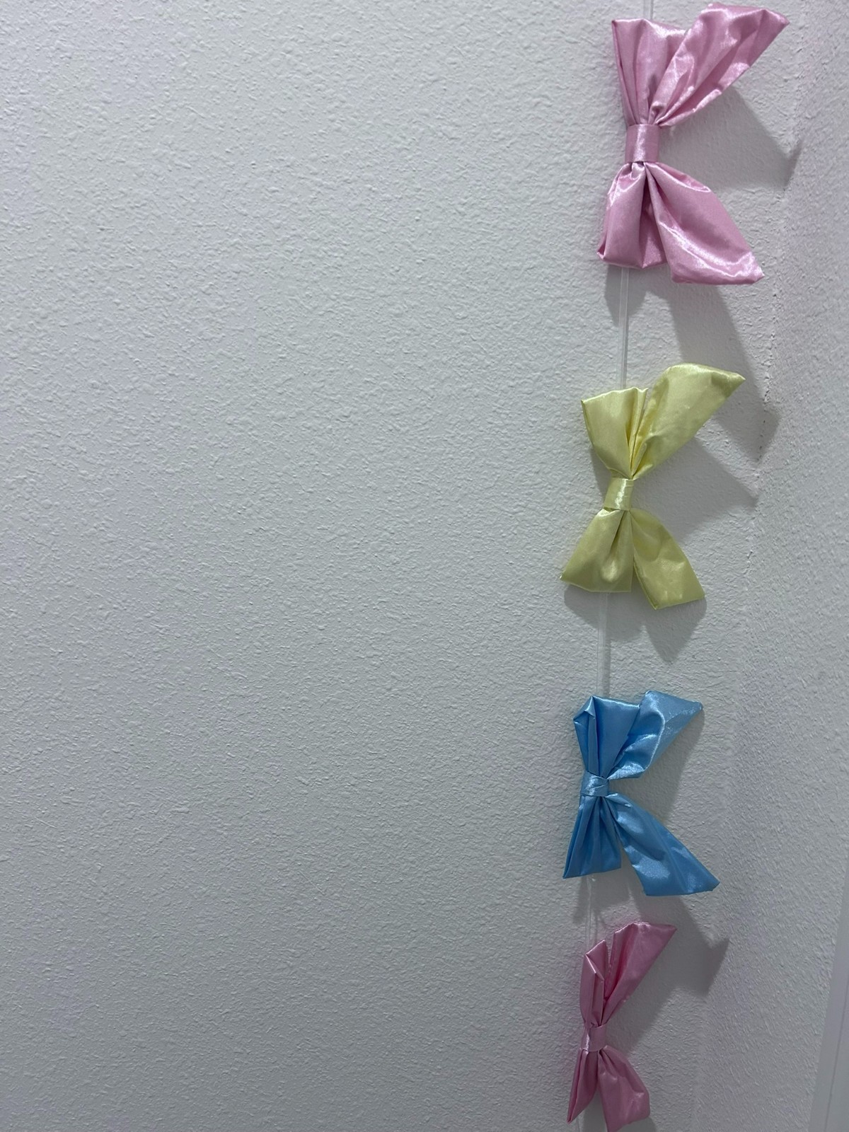 Spring NWT Easter Bow Garland Pastels (Hobby Lobby) 2025