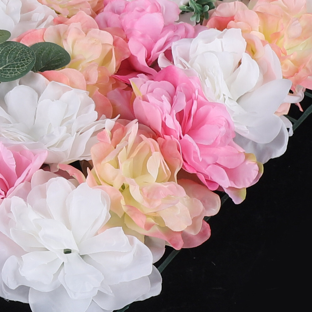 12Pcs Flower Wall Panels Artificial Flower Panels Fake Flower Wall Decoration