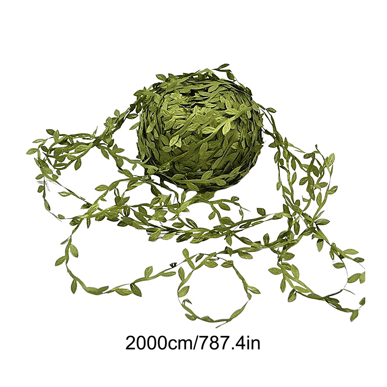 Artificial Greenery Garland Cloth Trailing Vine Leaf Greenery Plants for Wedding