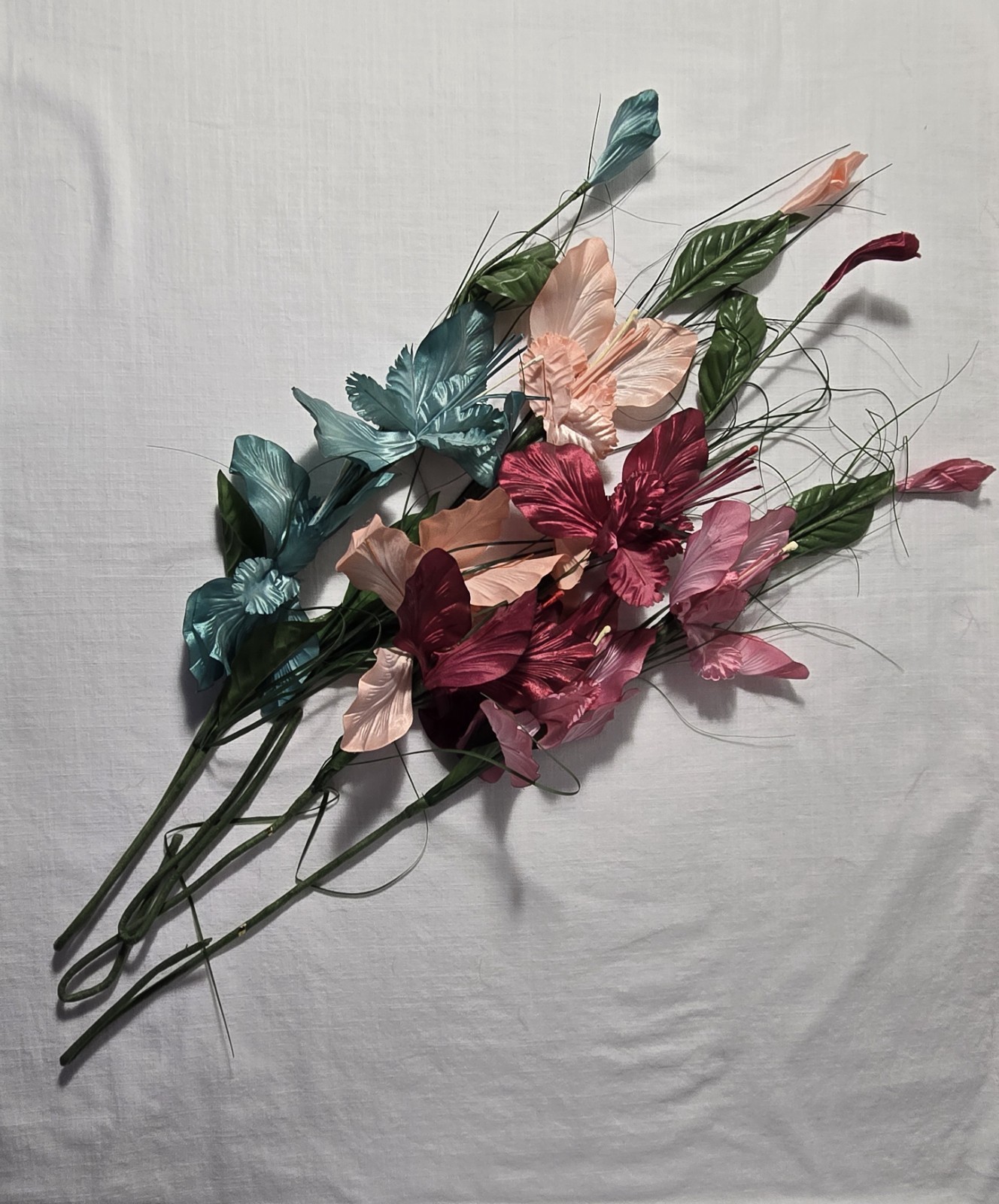 Artificial Flower Stems – Roses, Blossoms, Pom Poms, Metallics, Mixed Colors