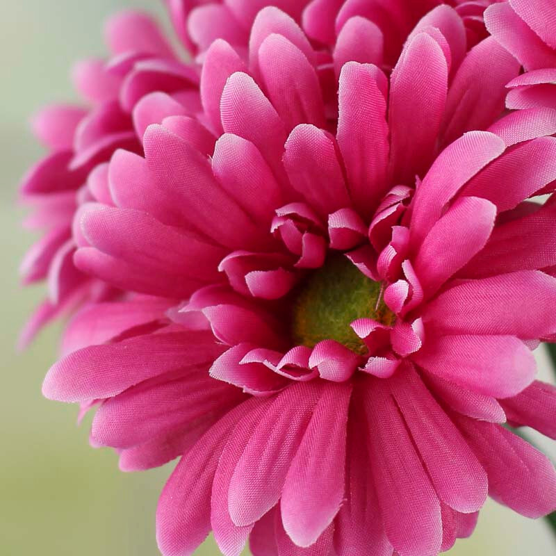 Set of 2 Fuchsia Artificial Gerbera Daisy 10-1/2″ Bundles
