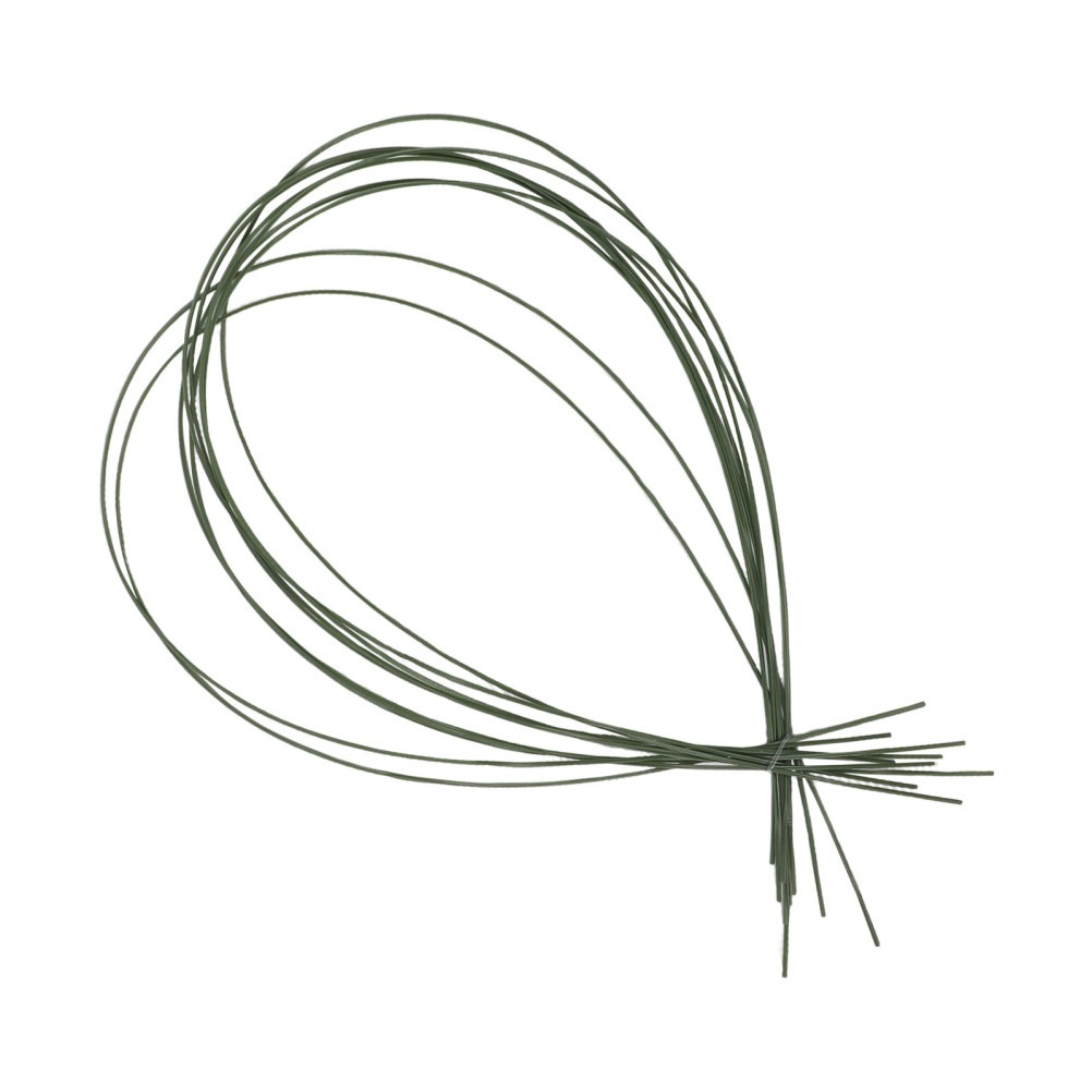 10Pcs Flexible Artificial Grass Stems Durable for Wedding DIY and Model Making