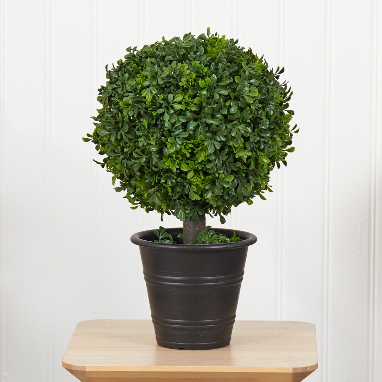 23” Boxwood Ball Topiary Artificial Tree Home Decor Indoor/Outdoor. Retail $99