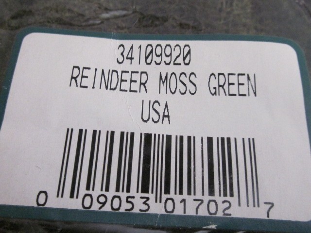 PRESERVED NATURAL REINDEER MOSS GREEN FOR CRAFTS VILLAGES & RAILROAD DISPLAYS