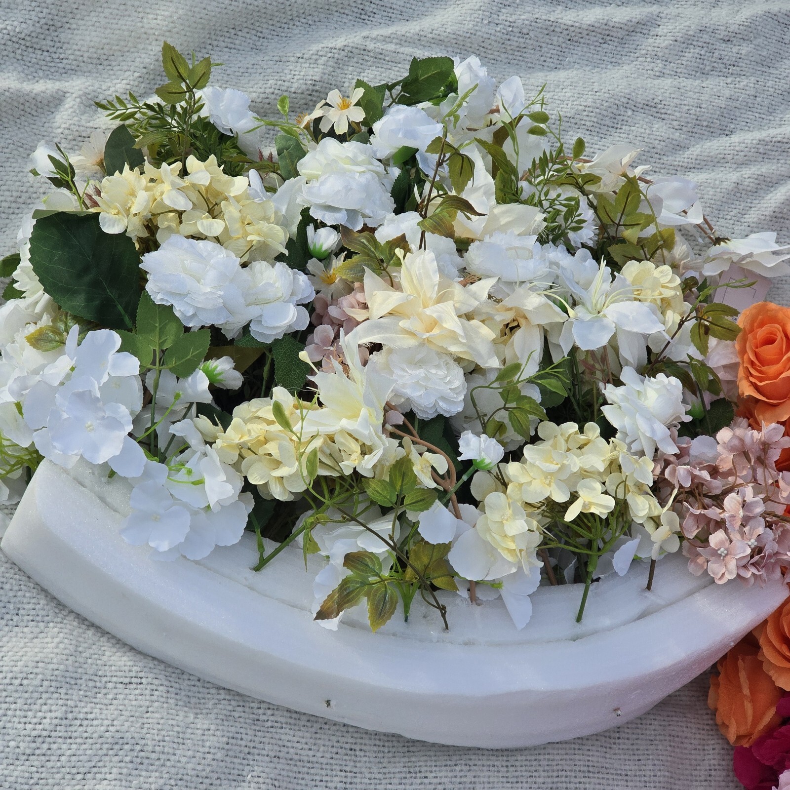 Wedding Flower Centerpiece Floral Arrangement X4 23″x24″ X1 34″ Roses + Extras