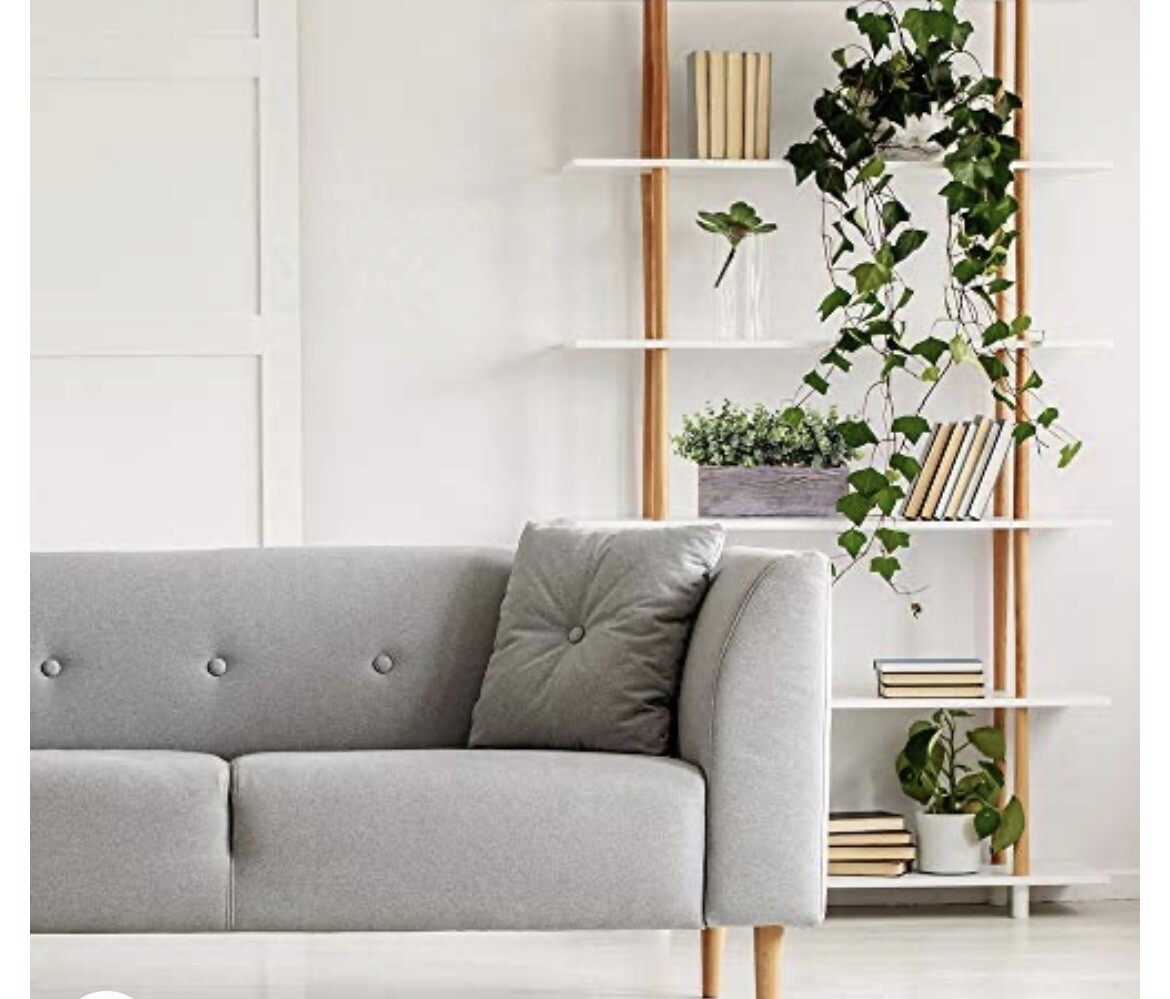 Faux Eucalyptus Plants in Rustic Rectangular Wood Planter Box Artificial Euca…