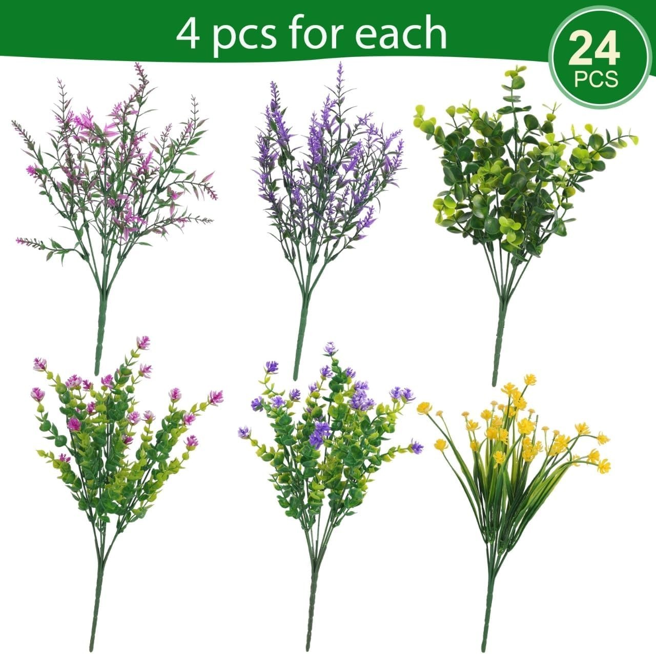 14” Life-like Artificial Flowers in Bulk – Perfect for Indoor & Outdoor Use