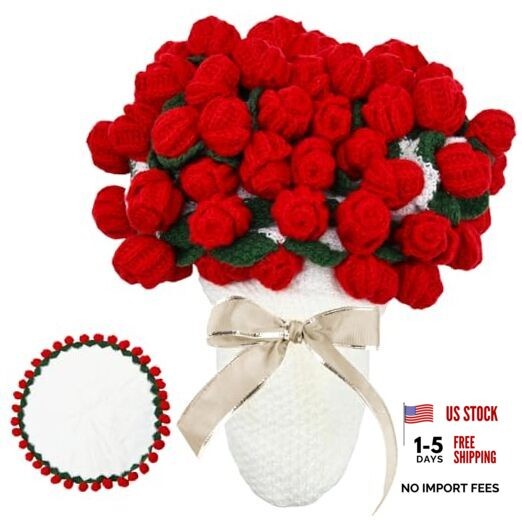 Bouquet Blanket 3D Rose Flower Blanket, Ultra-Soft & Breathable Throw Large