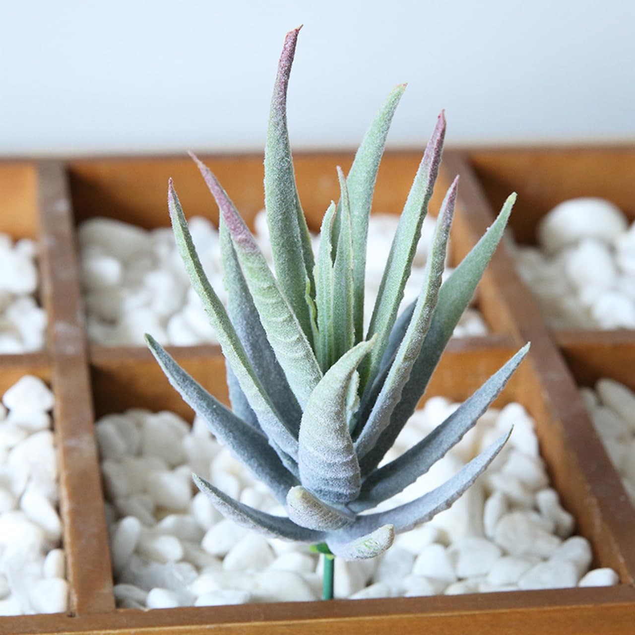 6pcs Simulated Succulents Artificial Plants for Outdoors Mini Fake Plants Hou…