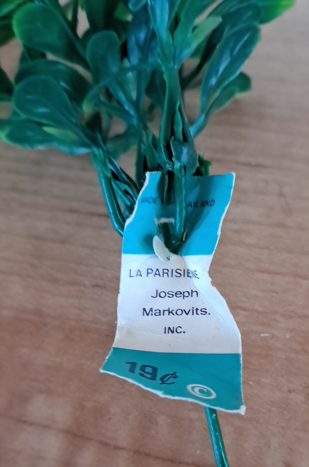 NOS 28 Pieces Vintage Retro Plastic Flowers and Greenery New with Tags