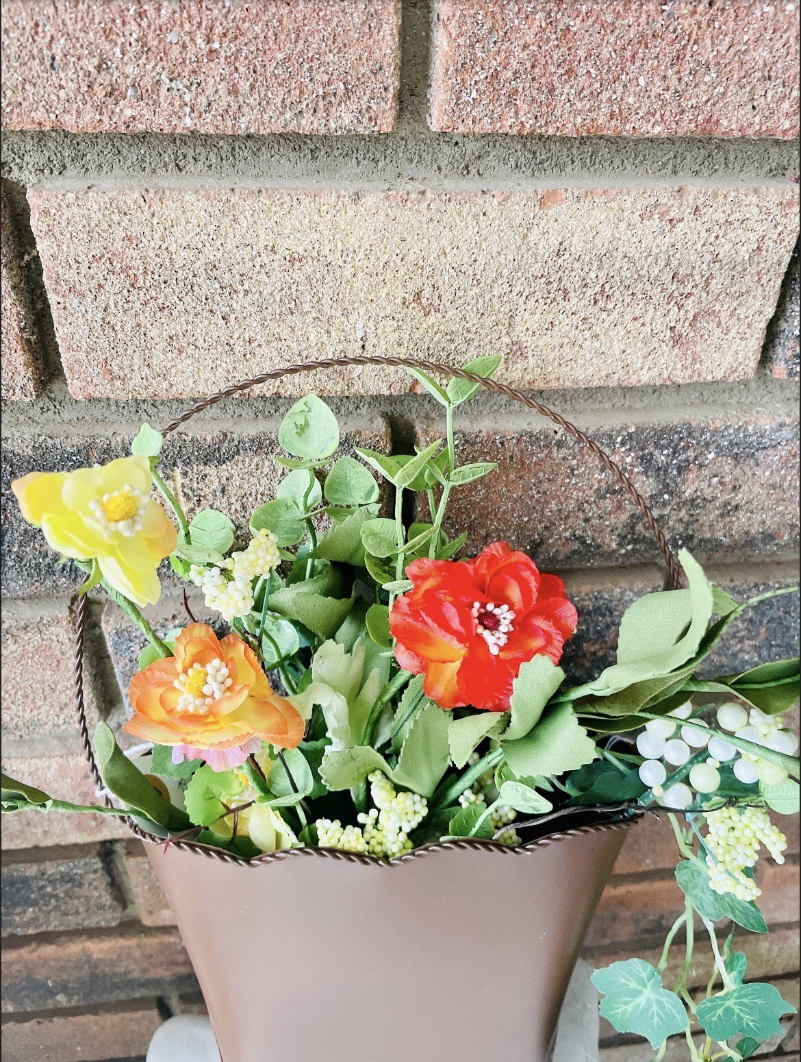 Mixed Tea Rose Bush Floral Bouquet