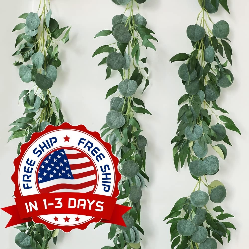 78 Pies Guirnalda Colgante De Plantas Decorativas Para El Hogar, Kit De 3 Hebras