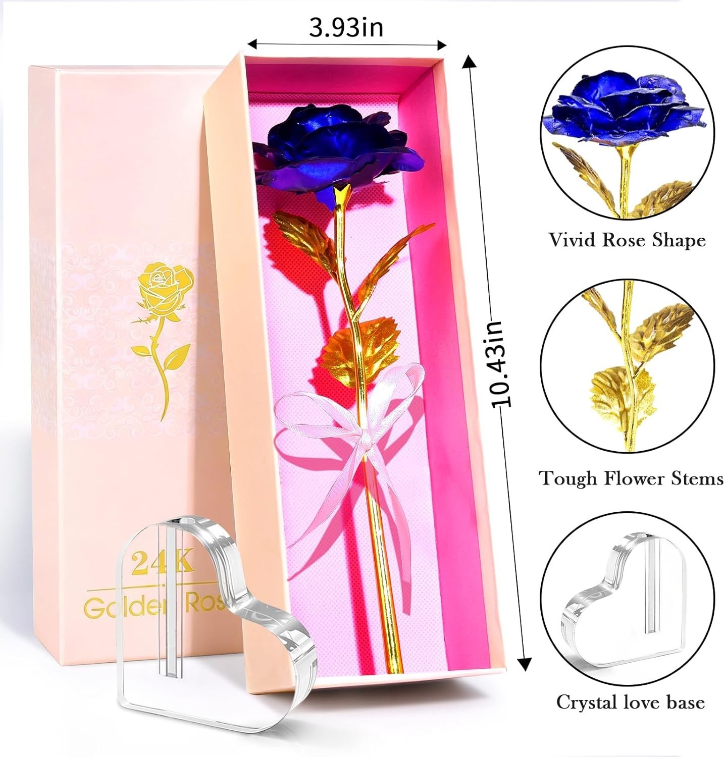 Mothers Day Mom Gifts for Women Grandma, Artificial Forever Birthday Flowers …