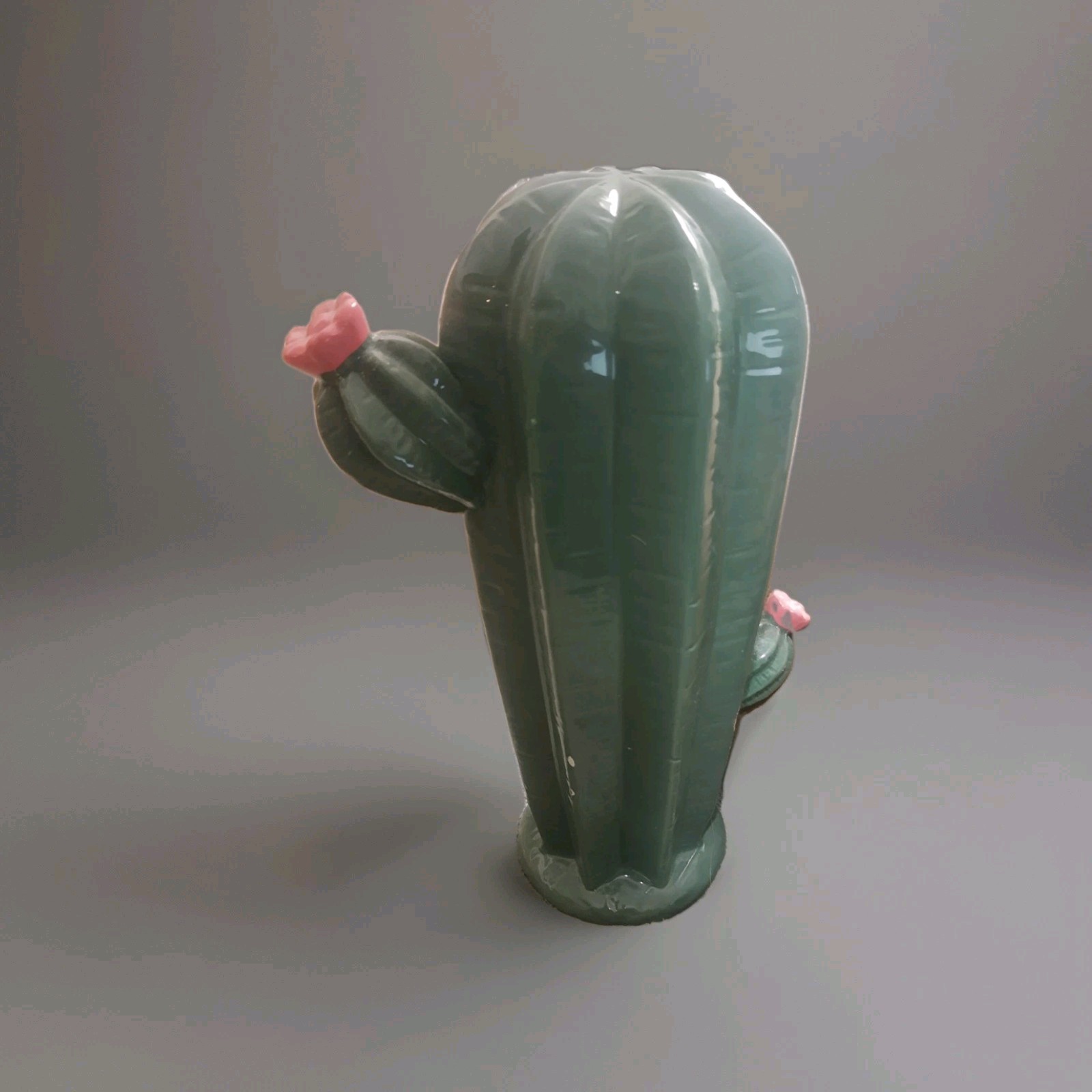 Ceramic Faux Cactus Set – 6 Pc Lot – Southwestern Home Decor
