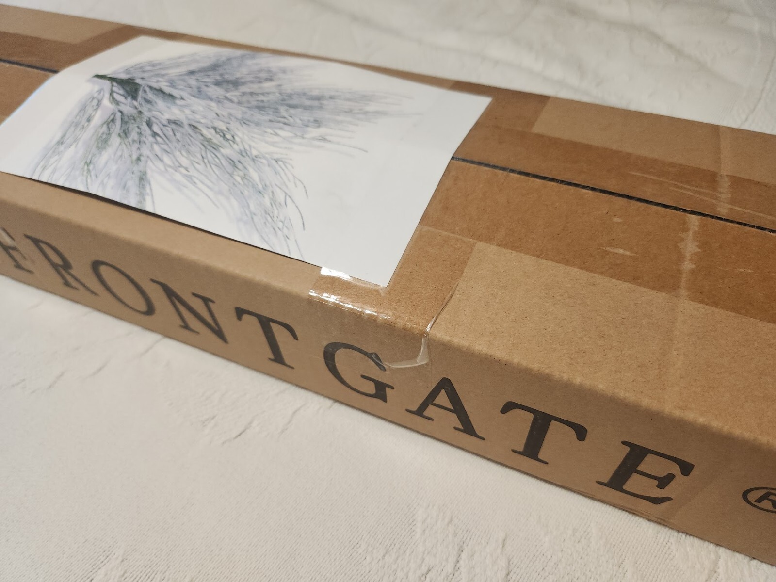 Frontgate Exclusive FROSTY NEEDLE PINE Set of 6 Artificial Sprays 28″ Long NIB