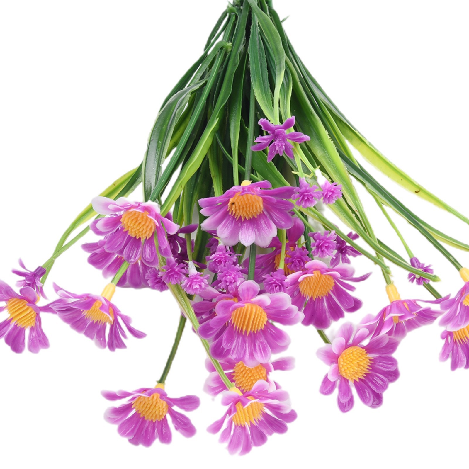 Artificial Flowers Daisies Plants Indoor Outdoor Fake Bouquet Garden Home Decor